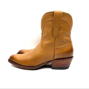 - TECOVAS calf skin leather hand made ankle boots